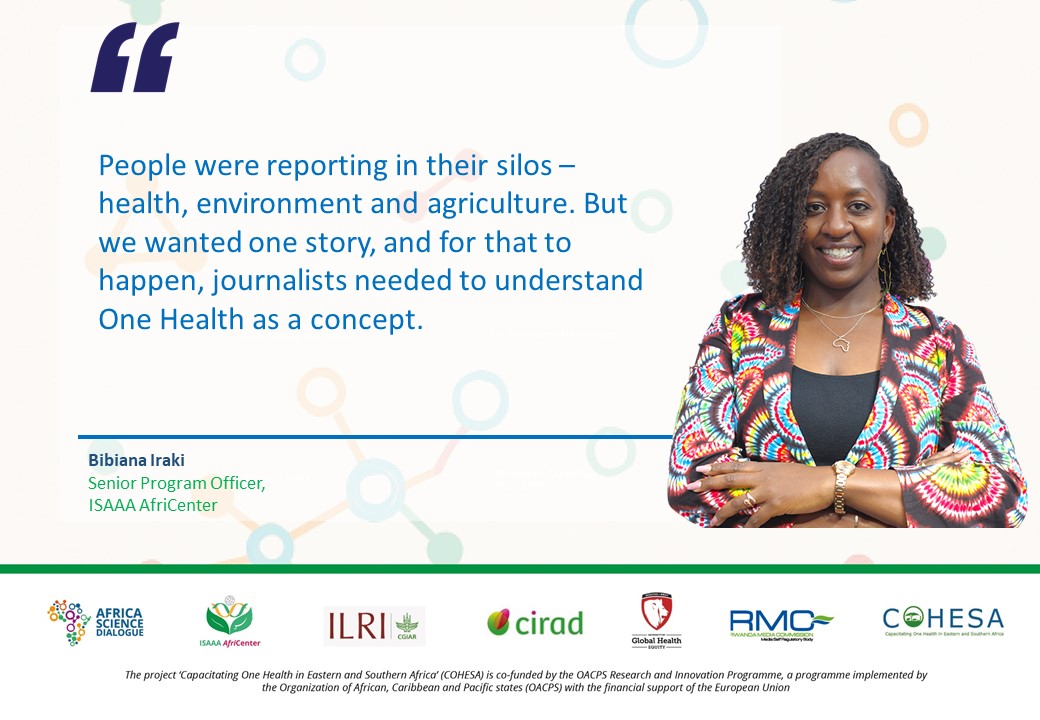 afri_isaaa's tweet image. With 33 days to go to ABBC 2025, @afri_isaaa Senior Program Officer @Bibsiraki reminds us that the goals we expect to achieve could remain a pipe dream if we continue to work in silos.
You cannot slay the dragons of misinformation and disinformation if you do not work with like…