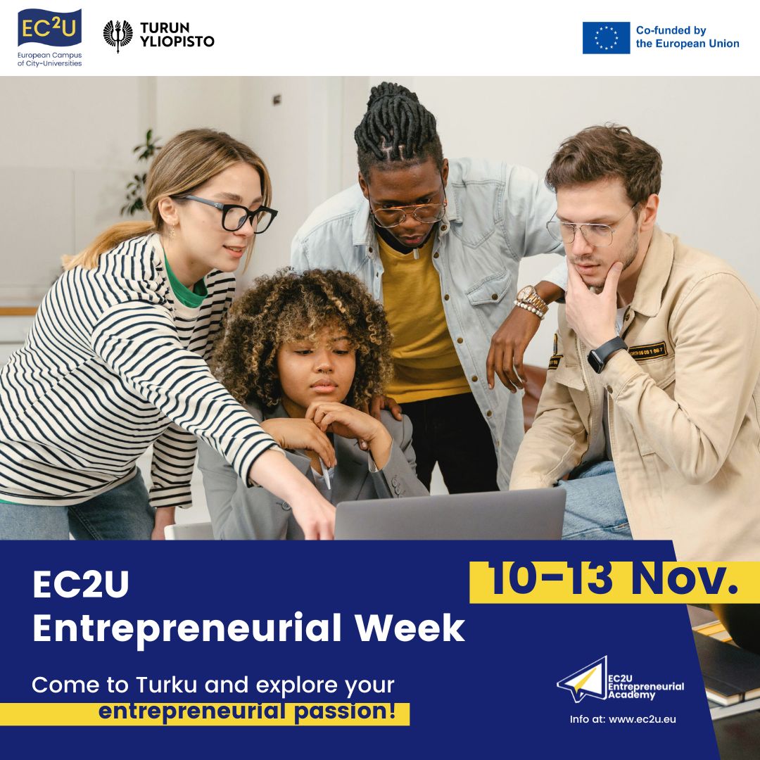 usal's tweet image. 🌍 ¿Te interesa el emprendimiento con impacto social y medioambiental?
¡Ya puedes preinscribirte en la 5ª EC2U Entrepreneurial Week de @EC2U_Alliance! 💡🌱
📍 Del 10 al 13 de noviembre de 2025
📌 Universidad de Turku (Finlandia)
Con el tema "Emprendimiento regenerativo",…