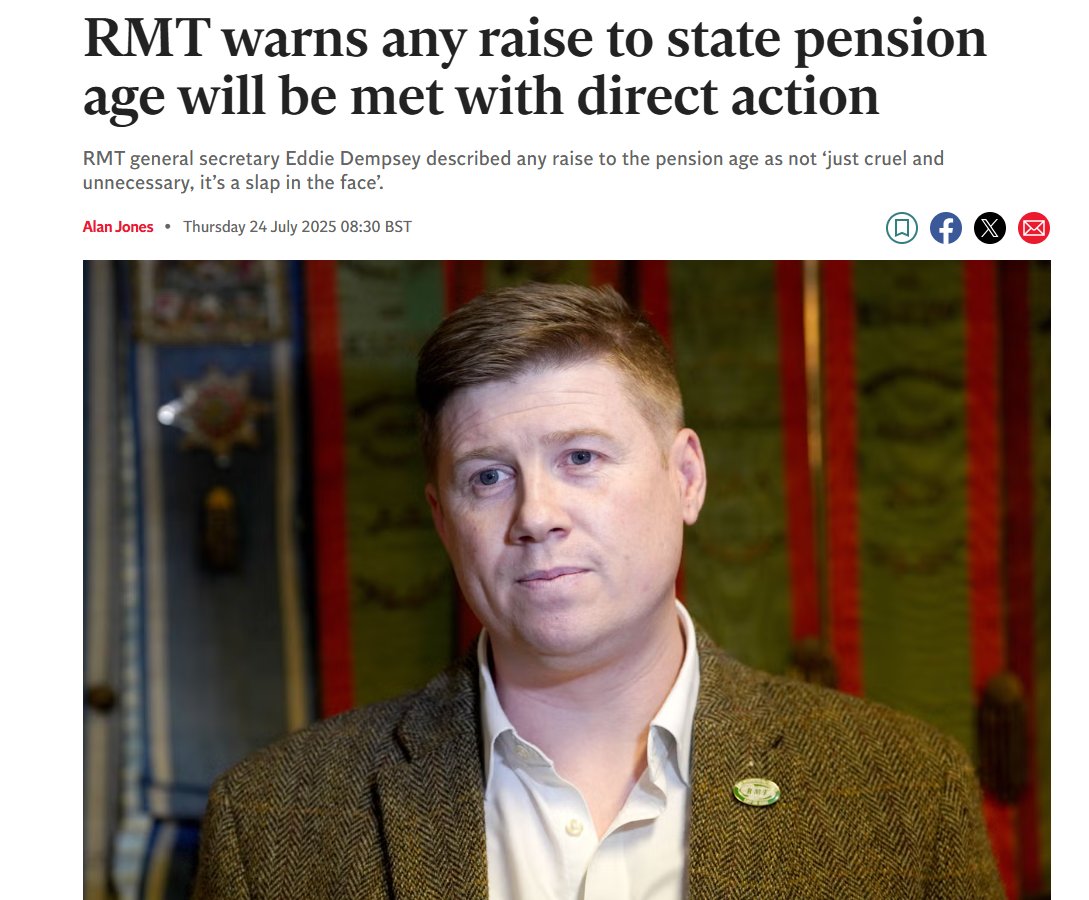 Millopress's tweet image. You have been warned! 👊
✍️@AlanJonesPA
📰shorturl.at/yjORQ
🪧 @RMTunion