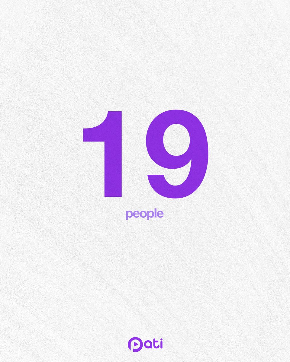 patiplayglobal's tweet photo. 19 people
That’s the amount of humans who said: “This won’t work.”
We’re building our platform for the 20th — the one who believed.

#patiplay #worldcinema https://t.co/SyBgZ2yCT2