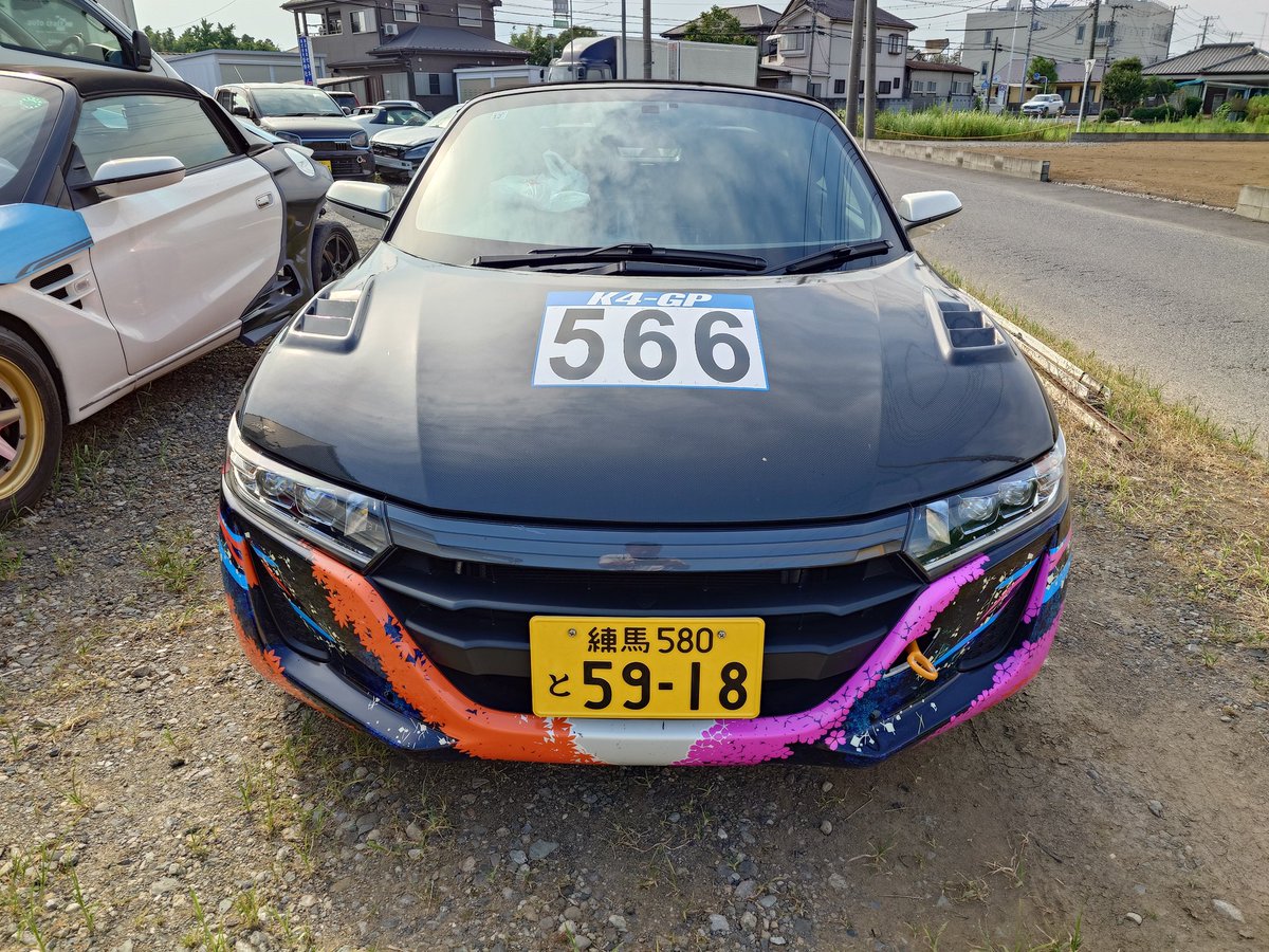 _H1cup's tweet image. #H1racing
#K4GP
#S660

8月14日K4GP10時間耐久レース
H1号ラッピング完了（一部未完）
皆様応援宜しくお願いいたします🙆

是非現地にいらっしゃってください！

※冬の7時間耐久ドライバー募集中！
※秋の袖ヶ浦5時間耐久ドライバー募集中！