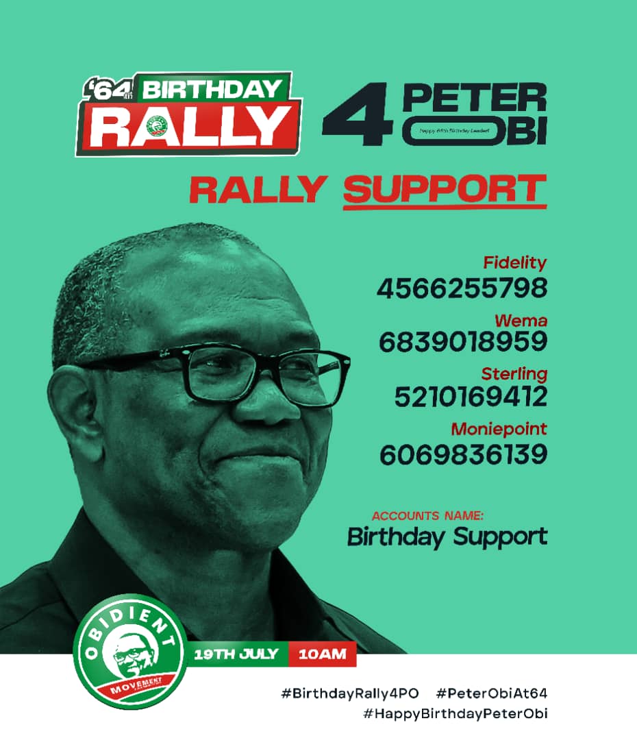 Dear <a href="/Morris_Monye/">Morris Monye</a> 

It’s commendable that you enjoy documenting things, but let’s ensure the full truth is also documented.

The primary intention behind the July 19th rally was far from noble; it was a well-orchestrated “cash-out” scheme until discerning Nigerians saw through