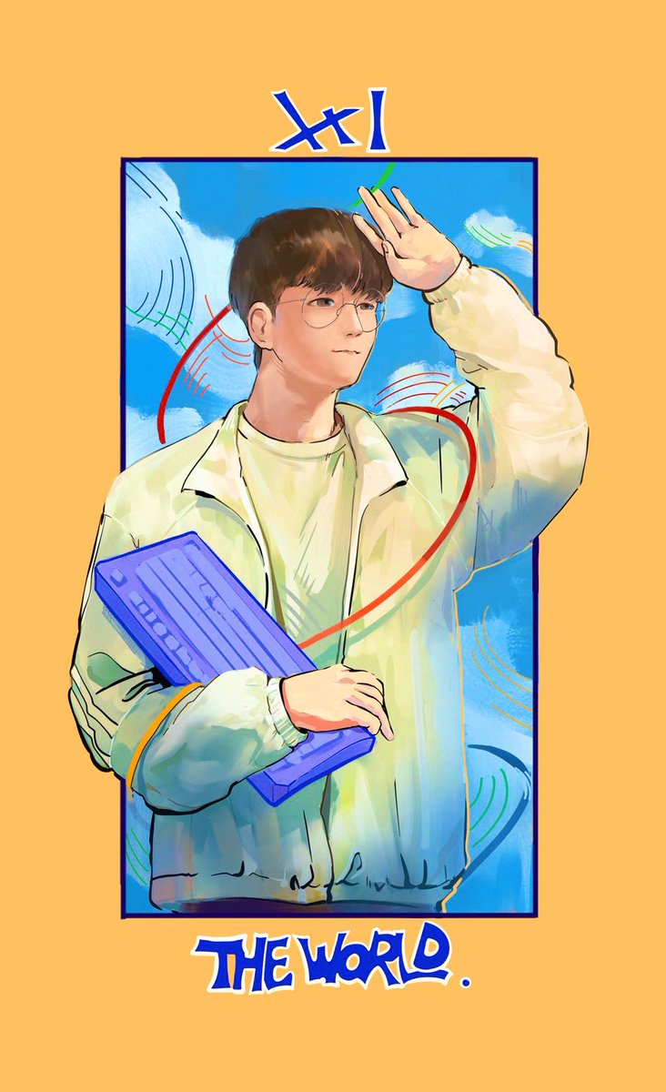Nota_Goat's tweet image. XXI-The World
第三輪的開始，祝順利。
#Teddy