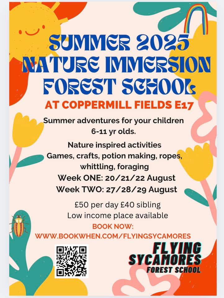 More summer activities for kids in Walthamstow incoming - this time potion making on the marshes, parkour and cricket! 

Keep the flyers and projects coming and will keep sharing!