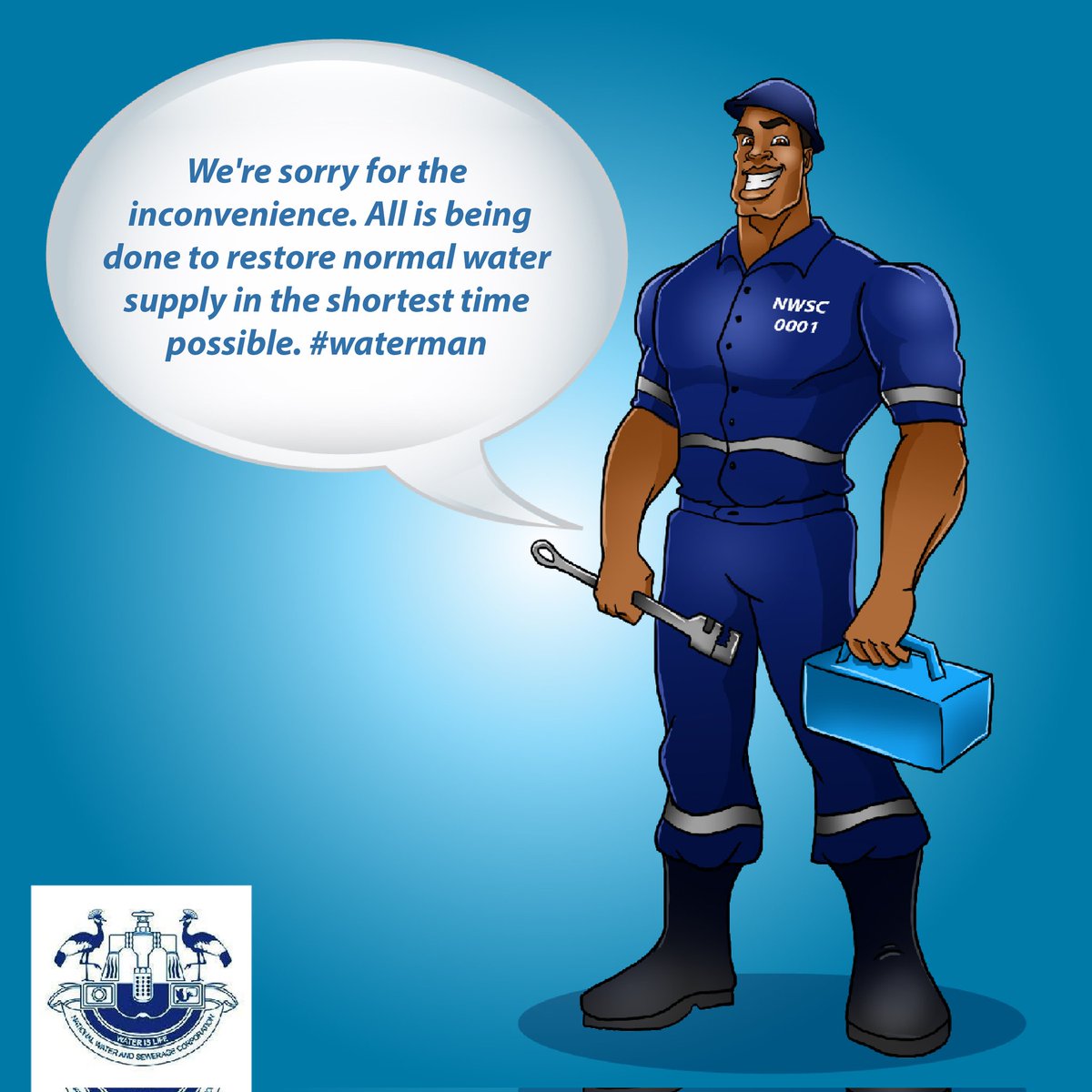 nwscug's tweet image. Apologies to our valued customers in Kyanja experiencing no water situations. We understand how frustrating this situation is, and our team is working 24/7 to address this challenge.
We are giving it our utmost urgency, with hope of supplies restoration ASAP.
Plz bare with us