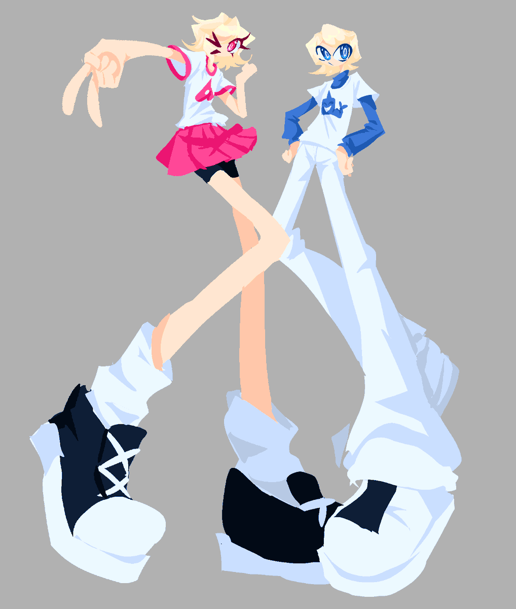 catmintnepetas's tweet image. comm for aducksmith on Instagram (characters belong to @causticXebec)