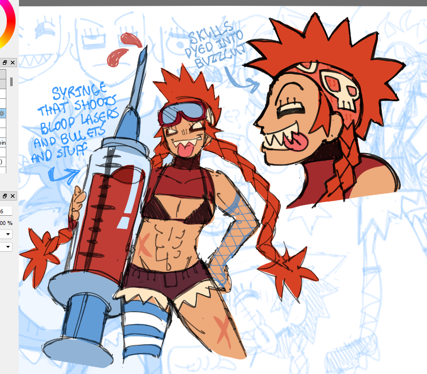 Im_WetGymSocks's tweet image. Trying to figure out a One Piece OC idea I had