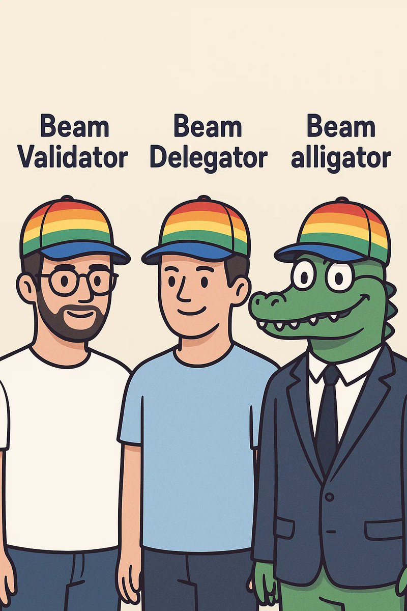 koen Braems (@masjoefels) on Twitter photo These ppl are the foundation of <a href="/BuildOnBeam/">Beam</a> !
The guardians of the networks safety. The pillars of it's stability.
Get your #Beam Node on sphere.market and delegate it to <a href="/luckylukebe/">Ayba</a>, <a href="/Cryptoasts/">BrolyShisui</a> or <a href="/godeLives/">Gรถdel ๐ฅ๐โ๏ธ</a> These ppl are the foundation of <a href="/BuildOnBeam/">Beam</a> !
The guardians of the networks safety. The pillars of it's stability.
Get your #Beam Node on sphere.market and delegate it to <a href="/luckylukebe/">Ayba</a>, <a href="/Cryptoasts/">BrolyShisui</a> or <a href="/godeLives/">Gรถdel ๐ฅ๐โ๏ธ</a>
