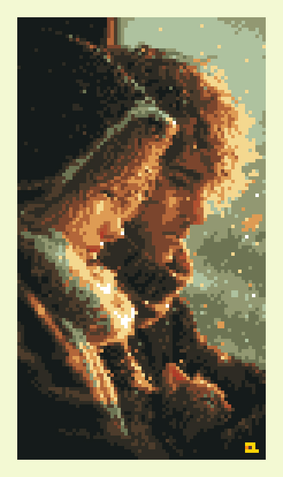 (＾• ω •＾)つ I know you're tired, little one… but we're getting there and I’m right here with you. 🐾

#pixelart #WIP #practice