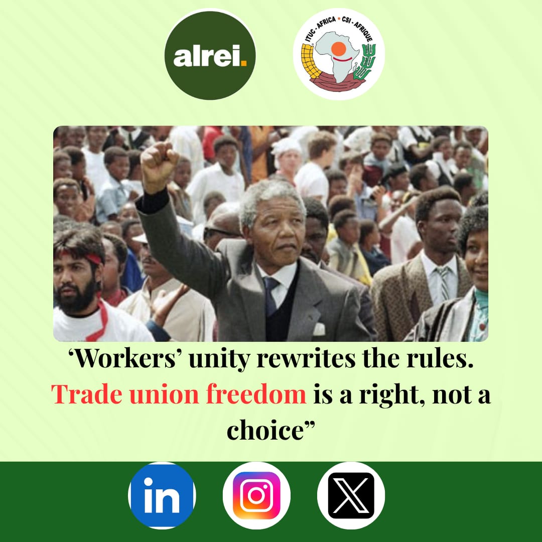 Trade union freedom is a fundamental right, enshrined in international conventions and essential to social justice. Too many workers are still denied their voice. They are isolated, vulnerable, and sometimes intimidated when they try to organize and defend their rights. But when