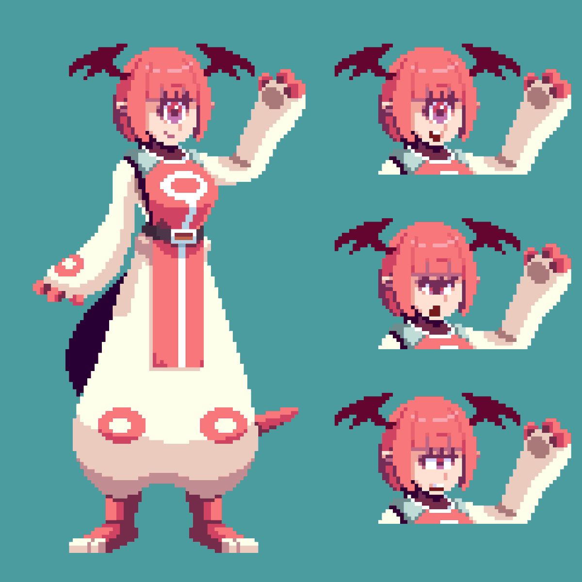 👁️ A character from Fairune: Fragment Isles
#PixelArt #Gamedev #ドット絵