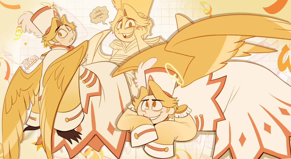 beashiboo's tweet image. waiting for s2 trailer only because of him #hazbinhotel