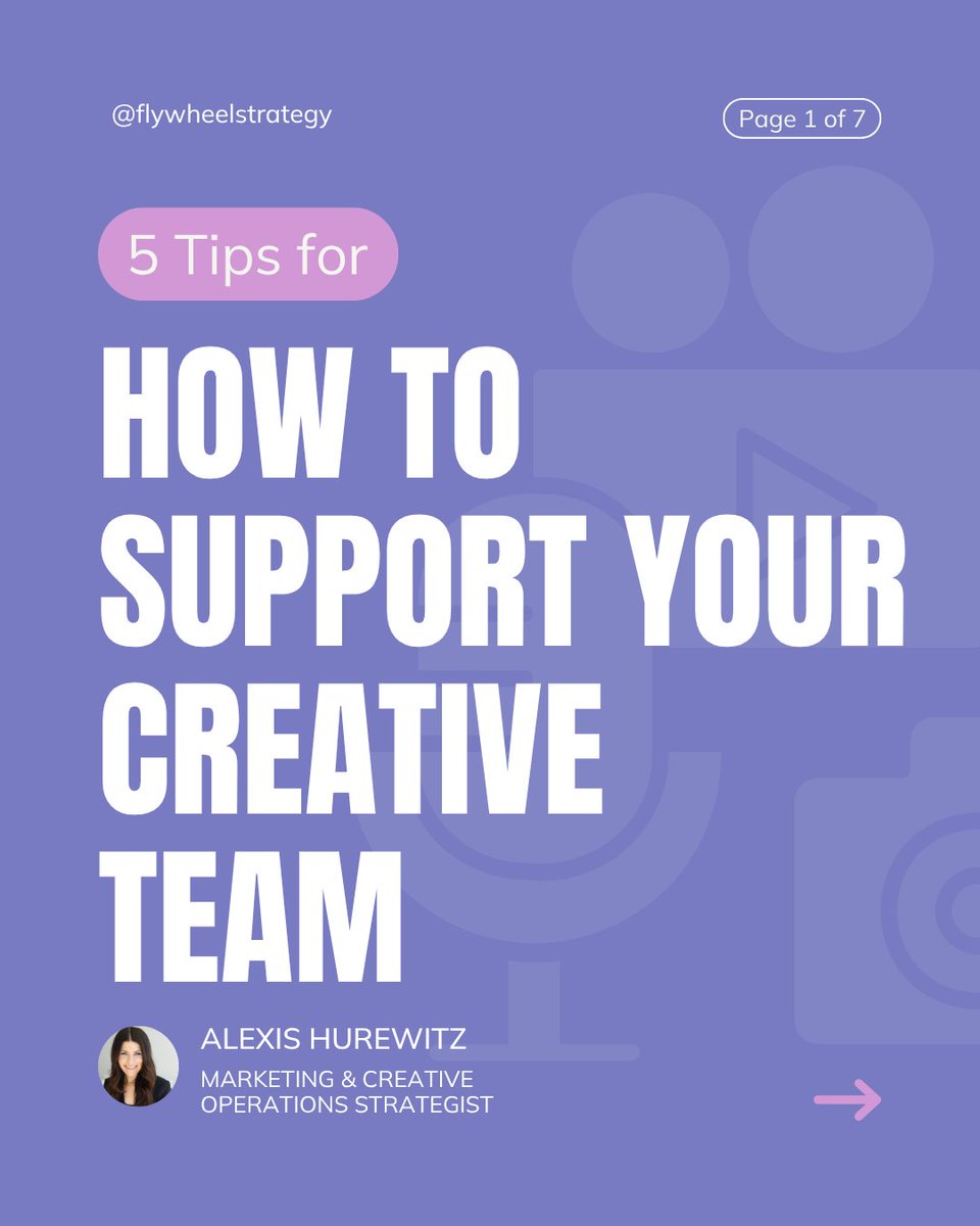 Creative teams don’t scale on talent alone. They need smart ops: clear briefs, focused time, streamlined feedback, and room to create.

Support your team without slowing them down👇

flywheelstrategy.co/5-tips-for-how…
