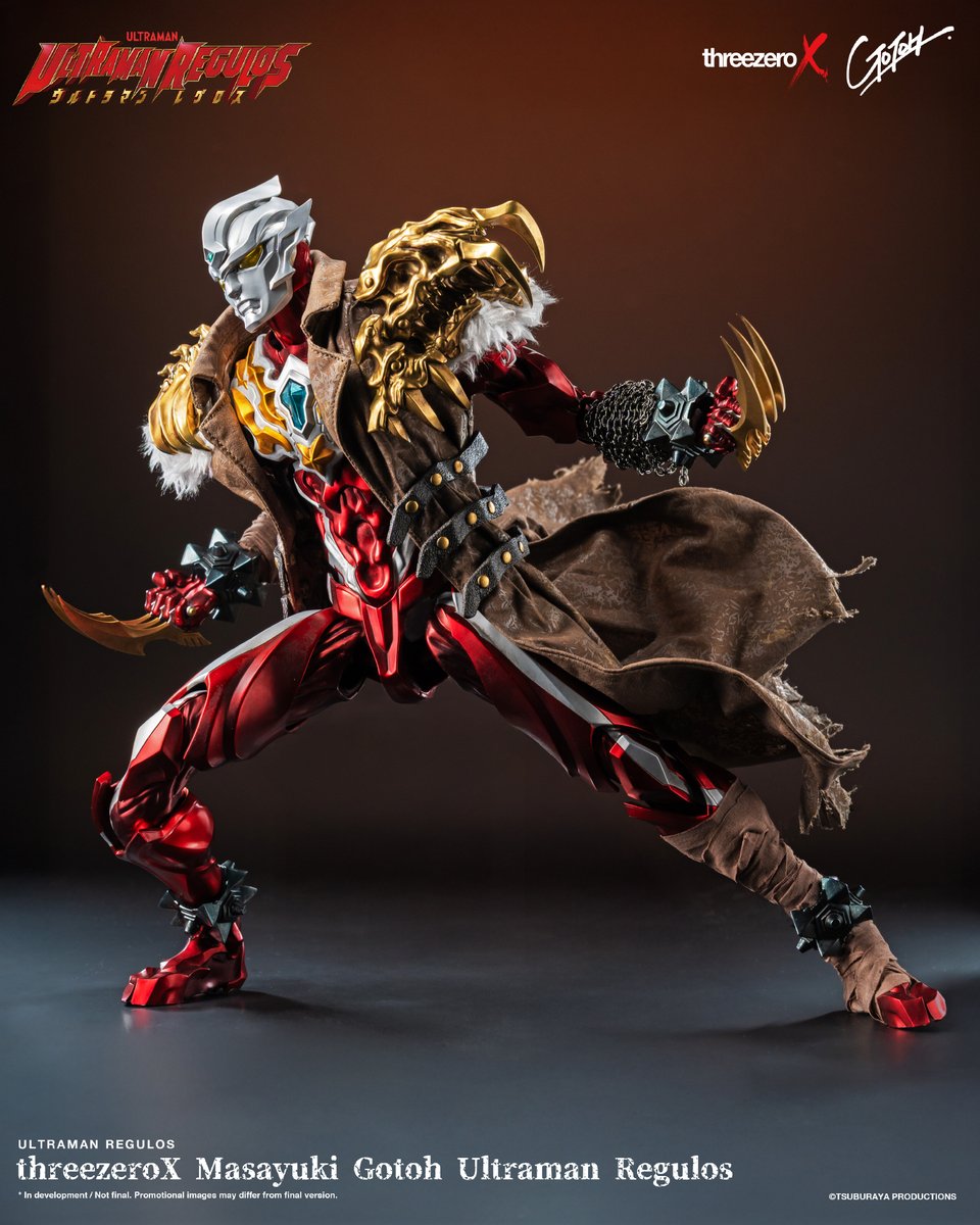 threezeroHK's tweet image. 【Pre-order the threezeroX Masayuki Gotoh Ultraman Regulos NOW!】
threezero has partnered with renowned Japanese designer Masayuki Gotoh of Tsuburaya Productions to launch the new collectible figure: threezeroX Masayuki Gotoh Ultraman Regulos! Masayuki Gotoh who is known as the…