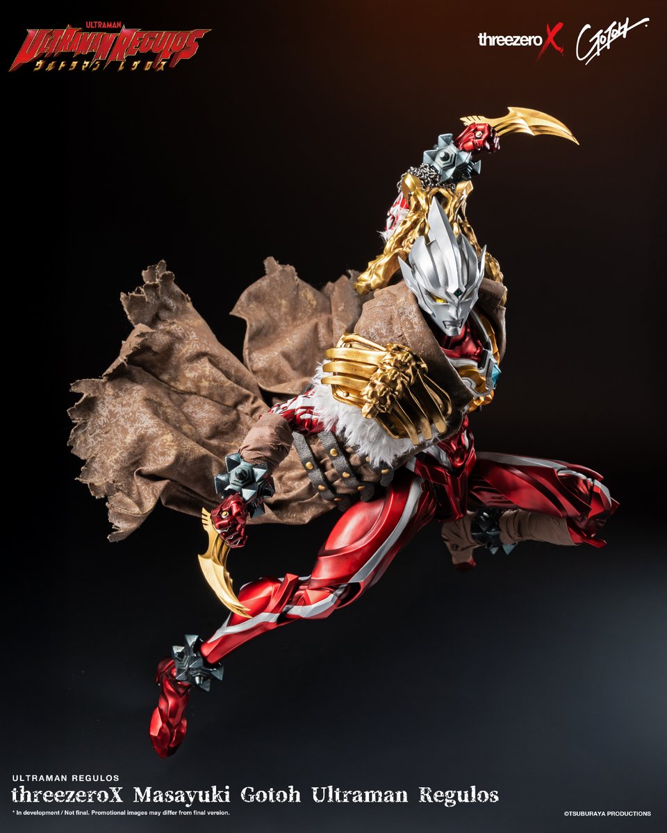 threezeroHK's tweet image. 【Pre-order the threezeroX Masayuki Gotoh Ultraman Regulos NOW!】
threezero has partnered with renowned Japanese designer Masayuki Gotoh of Tsuburaya Productions to launch the new collectible figure: threezeroX Masayuki Gotoh Ultraman Regulos! Masayuki Gotoh who is known as the…
