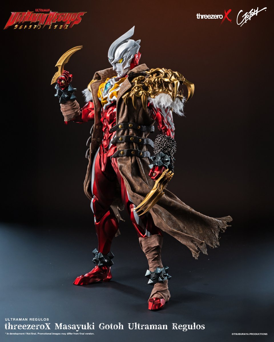 threezeroHK's tweet image. 【Pre-order the threezeroX Masayuki Gotoh Ultraman Regulos NOW!】
threezero has partnered with renowned Japanese designer Masayuki Gotoh of Tsuburaya Productions to launch the new collectible figure: threezeroX Masayuki Gotoh Ultraman Regulos! Masayuki Gotoh who is known as the…