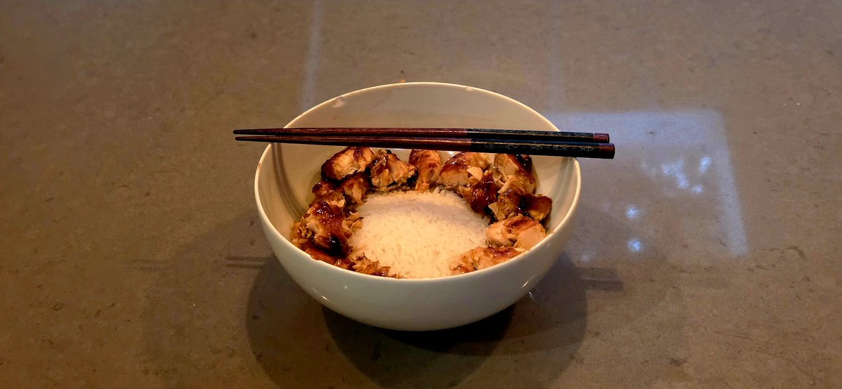IT TASTES SO GOOD HONEY SAKE MARINATED SALMON ON TOP