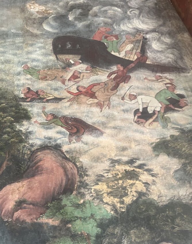 Anyone recognize this mural? A hint: 🪷. The answer here 👉 linkedin.com/posts/curtis-s…

#AsianArt #Buddhism