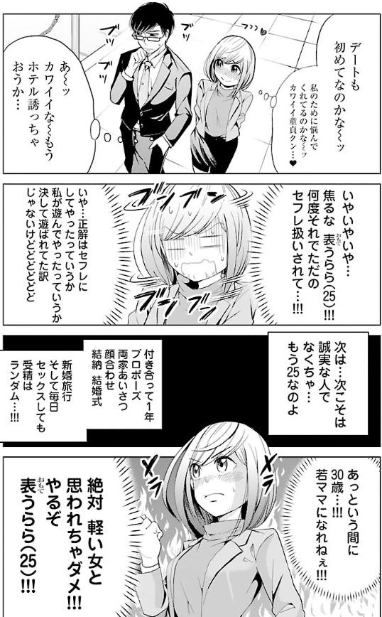 恋愛経験ゼロの27歳が初めて恋愛する話 4/5 