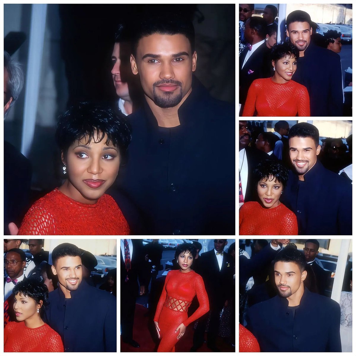 blkcosmo's tweet image. Toni Braxton & Shemar Moore (‘95)
