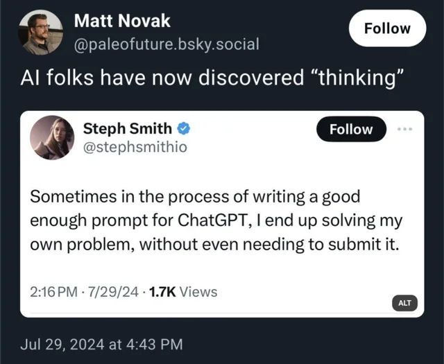 we're evolving backwards