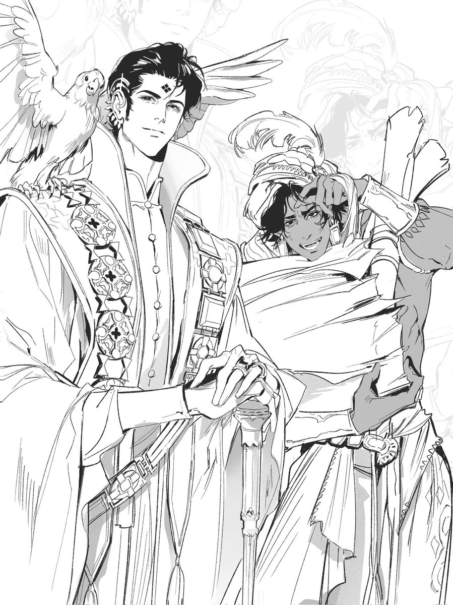 给醉师的《晚安，奈费勒老师》的guest图！
#苏丹的游戏 #SultansGame #图奈