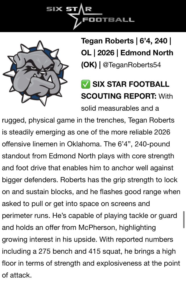 Tegan Roberts tweet media