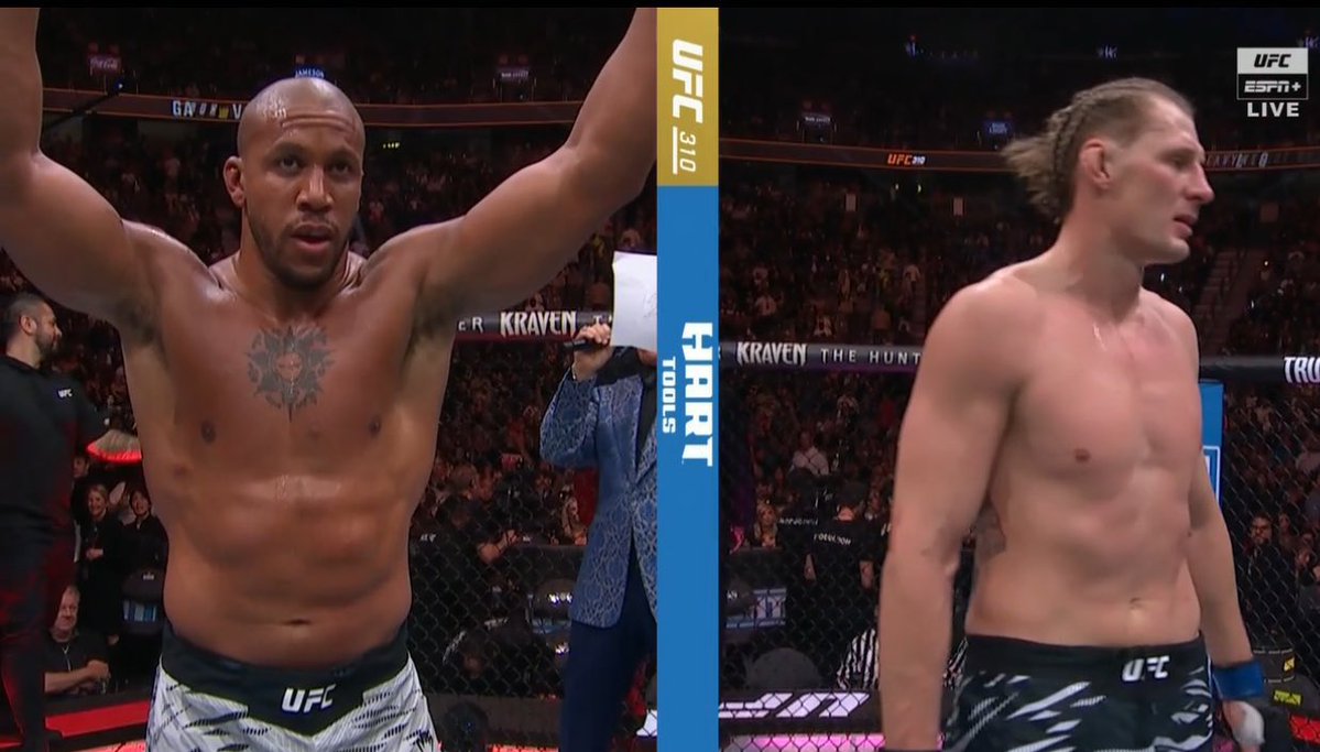 ElonovMMA's tweet image. Gane is really getting an undeserved title shot off this robbery π