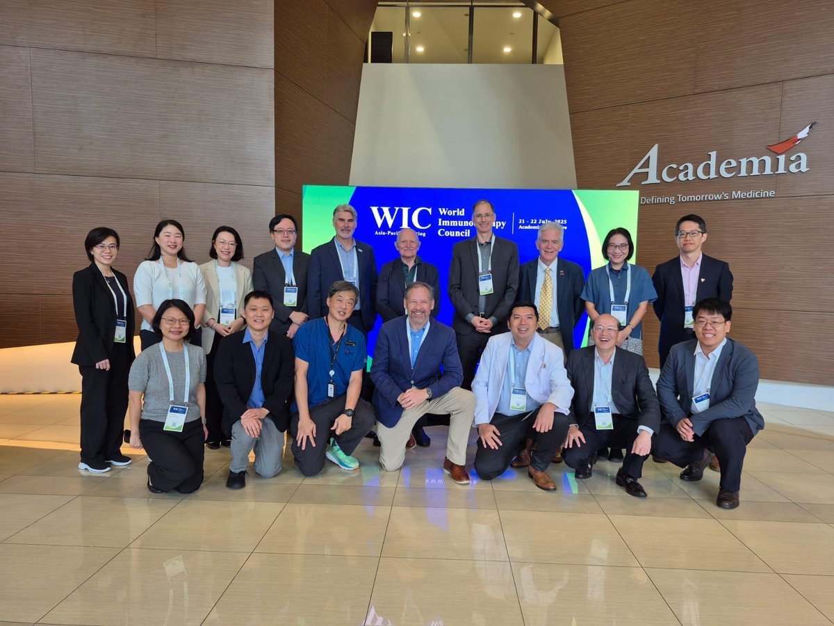 Queensland Spatial Biology Centre (@qld_sbc) on Twitter photo š« <a href="/aruthak/">Arutha K</a>  presented at the World Immunotherapy Council (WIC) Asia-Pacific (APAC) Conference, in Singapore this week.
A/Prof Kulasinghe shared his leading research on #multiomics and its role in precision medicine, particularly focusing on mechanisms of #resistance in #cancer. š« <a href="/aruthak/">Arutha K</a>  presented at the World Immunotherapy Council (WIC) Asia-Pacific (APAC) Conference, in Singapore this week.
A/Prof Kulasinghe shared his leading research on #multiomics and its role in precision medicine, particularly focusing on mechanisms of #resistance in #cancer.