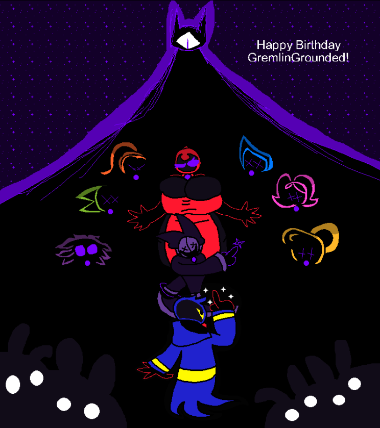 happy (late) birthday <a href="/GremlinGrounded/">GroundedGremlin</a>