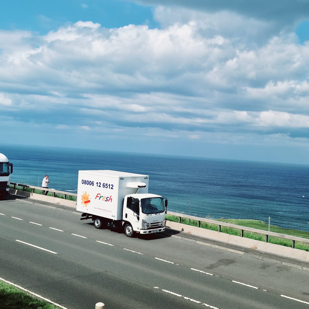 England Scottish Borders #driverphotos #lovemycountry #landmark #transport #chilled #frozen #temperature #controlled #refrigerated #couriers
