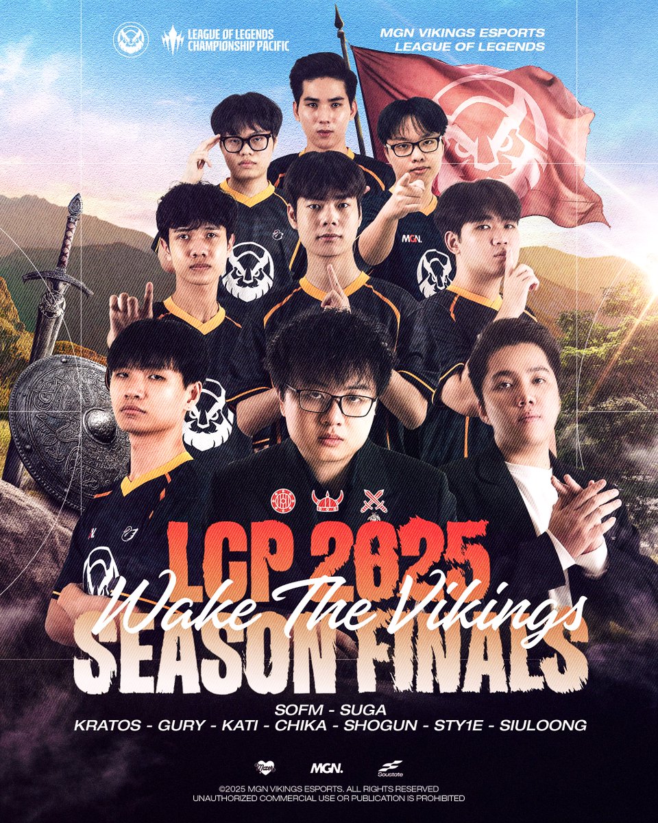 MVKE_VN's tweet image. 🔥 MVKE ROSTER FOR LCP 2025 SEASON FINALS
Chika joins the squad to strengthen the mid lane
Familiar faces, same Viking spirit. We’re ready to face the LCP 2025 SEASON FINALS .
Let’s Wake The Vikings.
#MVKE #WakeTheVikings #LCP2025 #GoHardOrGoHome