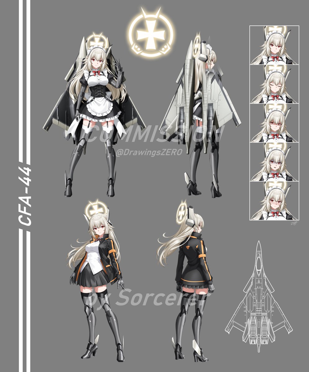DrawingsZERO's tweet image. Commission by: Sorcerer

CFA-44 Aircraft Girl
pixiv.net/en/artworks/13…