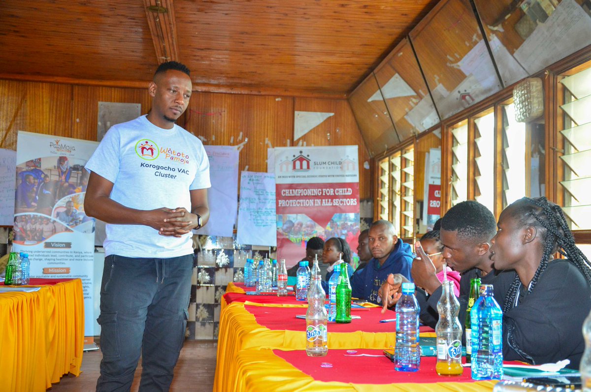TitusKuria_'s tweet photo. Gave closing remarks at last week's Koch VAC Cluster #VSLA training.
We explored the What, How & Why: emphasizing a savings culture for #Korogocho’s future, & affirming the vital role youth play in shaping it.
@PaaMoja @CRVPF1 @slumchildfound
#YouthPower #ParticipatoryApproach https://t.co/xAzSLMgY1U