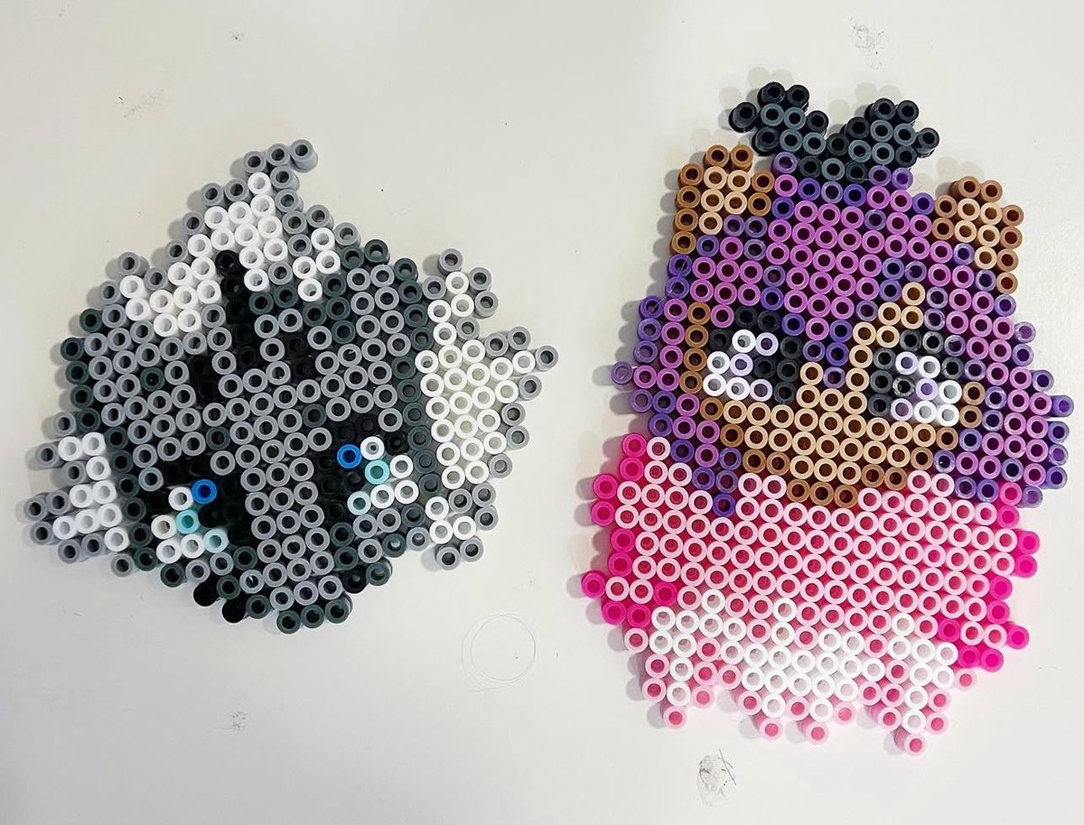 maudpieirl's tweet image. would anyone be interested in comming me for #mlp oc perlers?
I'd do heads for $15 + shipping owo