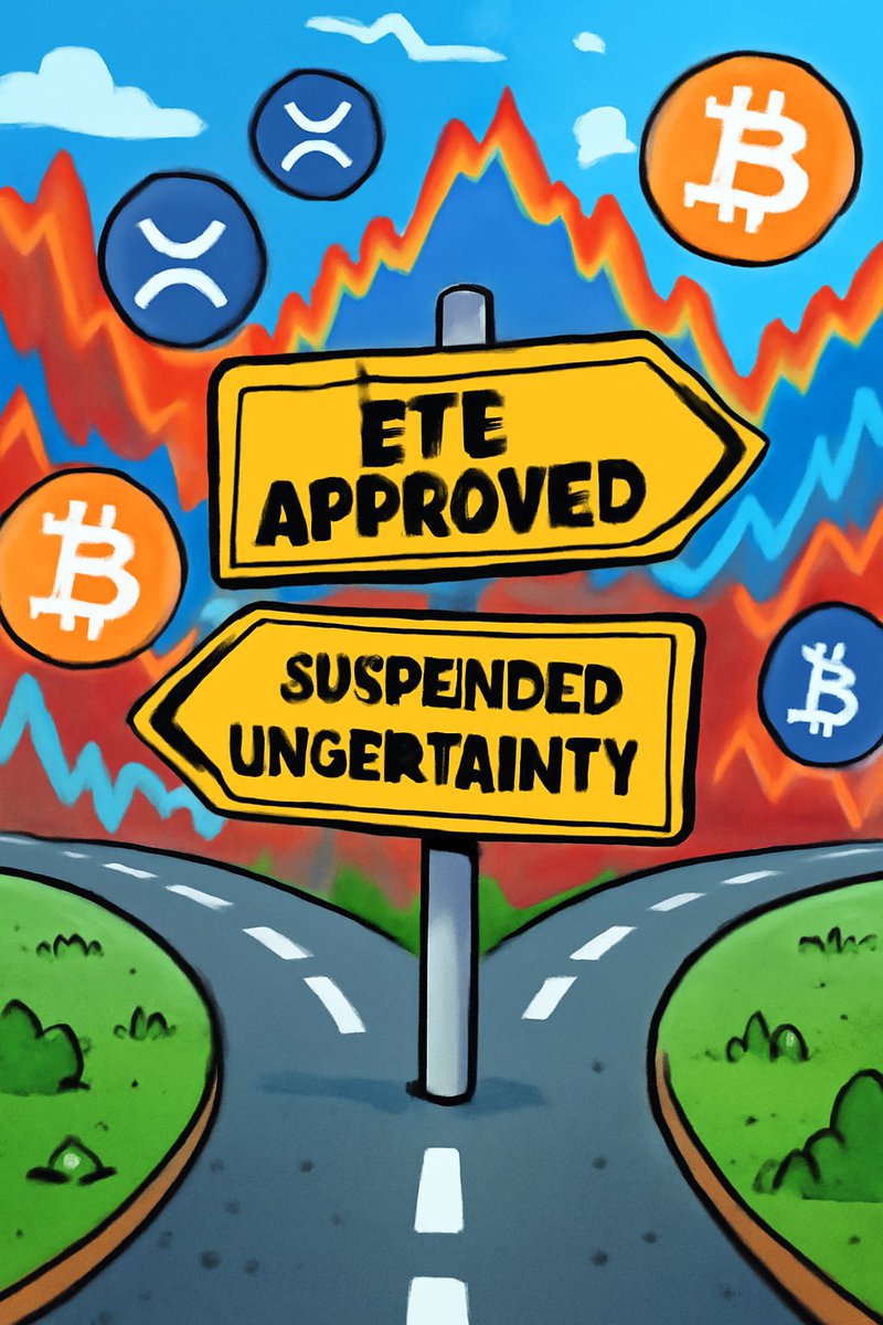 eastblood_tr's tweet photo. SEC, Bitwise’in kripto ETF dönüşümüne önce yeşil ışık yaktı, birkaç saat sonra frene bastı! Kriptoda kurallar muğlak, heyecan dorukta. Hangi yöne döneceğiz? 🌪️ #Bitwise #kriptoETF
SEC, Bitwise’in 10 varlıklı kripto endeks fonunu ETF’ye dönüştürme planını onayladı. Bu, ABD’de ilk çeşitlendirilmiş kripto ETF olacaktı!
Ancak mutluluk kısa sürdü. SEC aynı gün içinde kararı askıya aldı ve tüm piyasada “Neler oluyor?” havası esmeye başladı. Regülasyonlar hâlâ net değil!
Bu belirsizlik, özellikle XRP yatırımcılarını vurdu. Fiyatlarda %7-9 arası ani düşüş görüldü. Yine de XRP, yıl başından bu yana %200’ün üzerinde artışını koruyor!
Regülasyonun netleşmesi, kripto için belirsizliği azaltacak. Takipteyiz: Hep birlikte öğreniyor, büyüyoruz! Sizce SEC’in bu hamlesi piyasa için ne ifade ediyor?💫