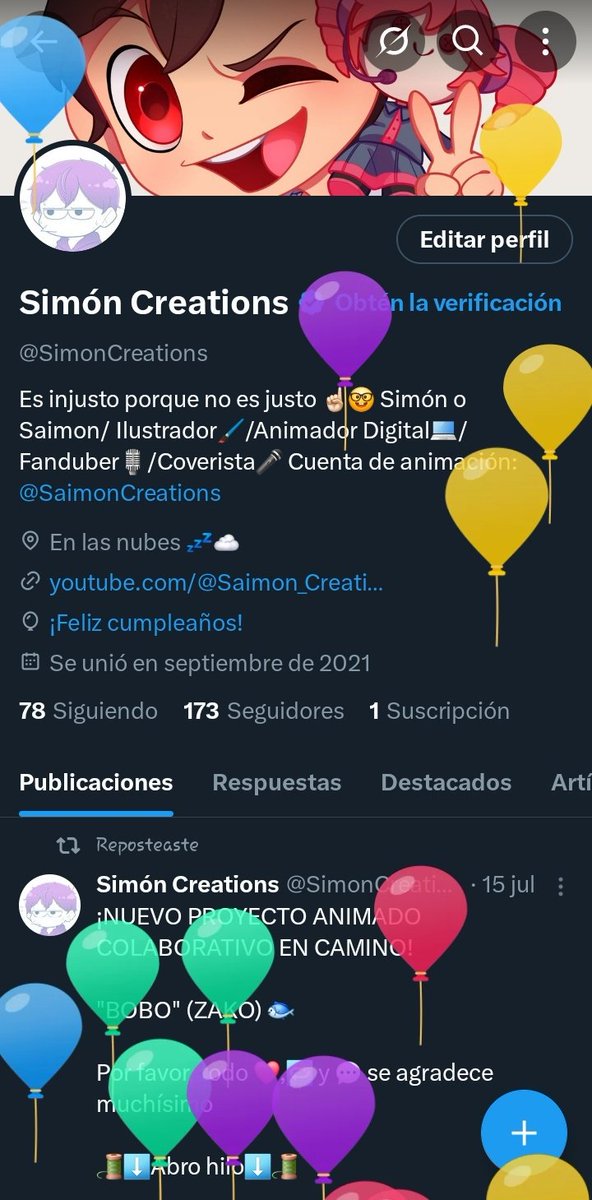 SimonCreations's tweet image. TENGO 20 GENTE 🥳🥳🥳