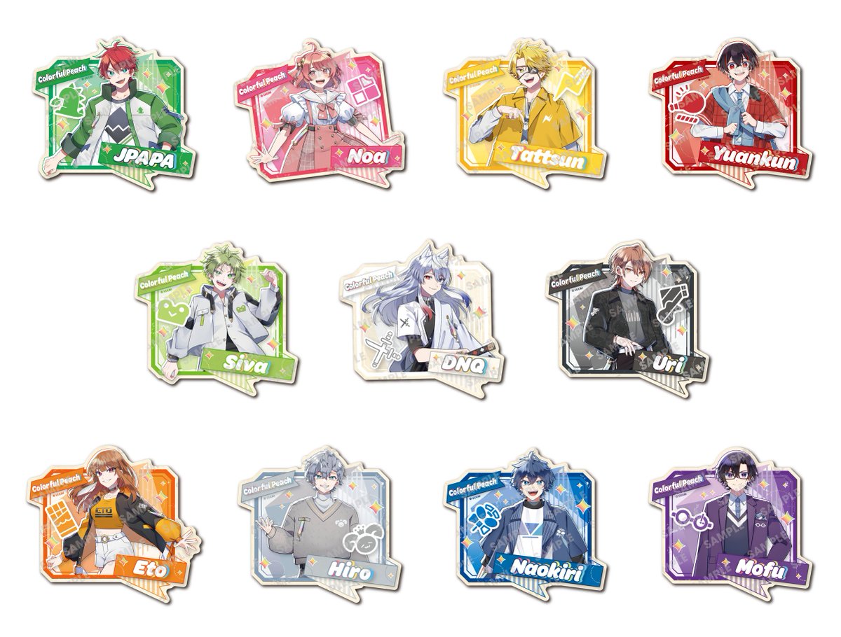 Bookoff_anime's tweet image. 8月発売予定✨
#カラフルピーチ
トラベルステッカー
入荷予定店舗はこちら🔽
bookoff.co.jp/shop/search-re…
※入荷店舗は変更になる場合があります
#ブックオフアニメグッズ