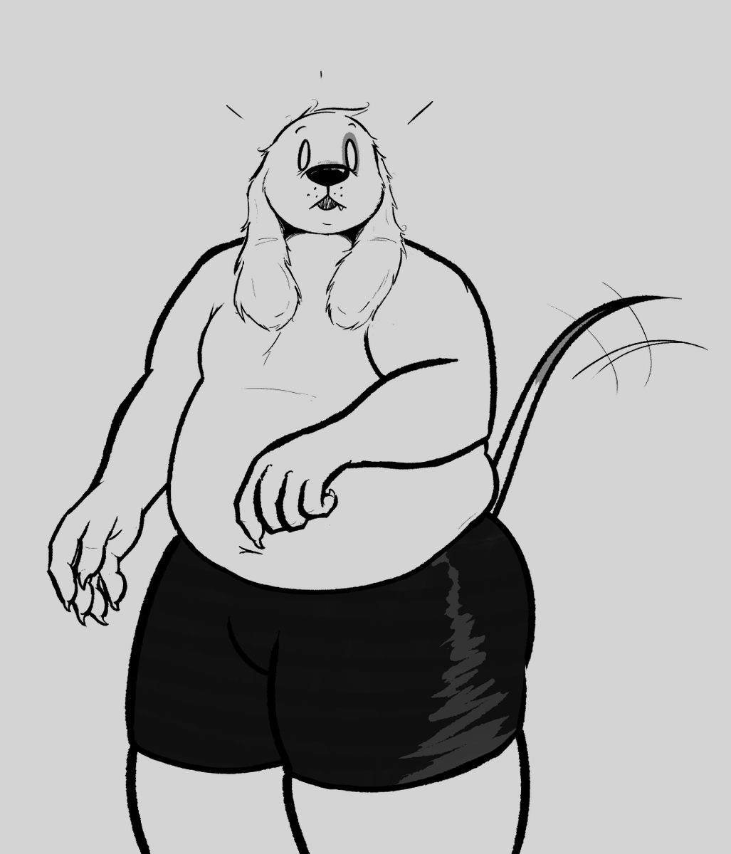 ilo_doodles's tweet image. dog man thing...