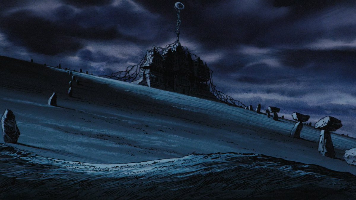 UmbrellaEnt's tweet image. Introducing the new 4K restoration of ANGEL'S EGG from visionaries Mamoru Oshii (Ghost in the Shell) and Yoshitaka Amano (Vampire Hunter D).
This is a beautiful and bewitching film, but it feels almost wrong to write about it with such bluntness - stunning, haunting,…