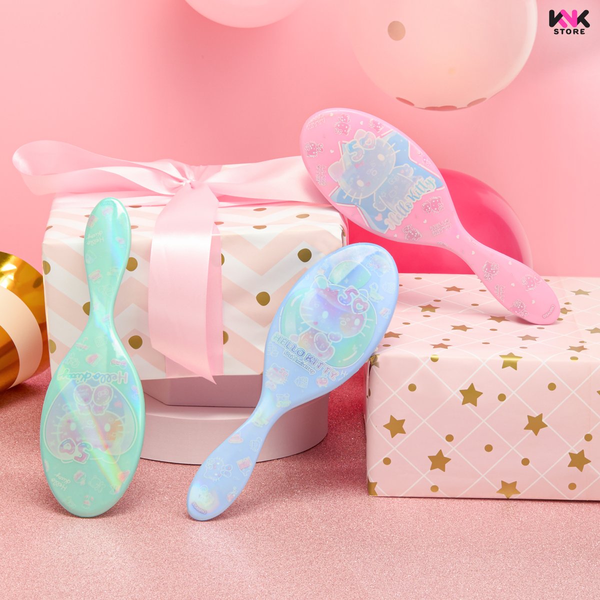 knkstore_th's tweet image. 💘Wet Brush x Sanrio 💘
จะหวีผมทั้งทีก็ต้องน่ารักให้สุด!!
#Wetbrush #WetbrushThailand #KNKSTORE #sanrio