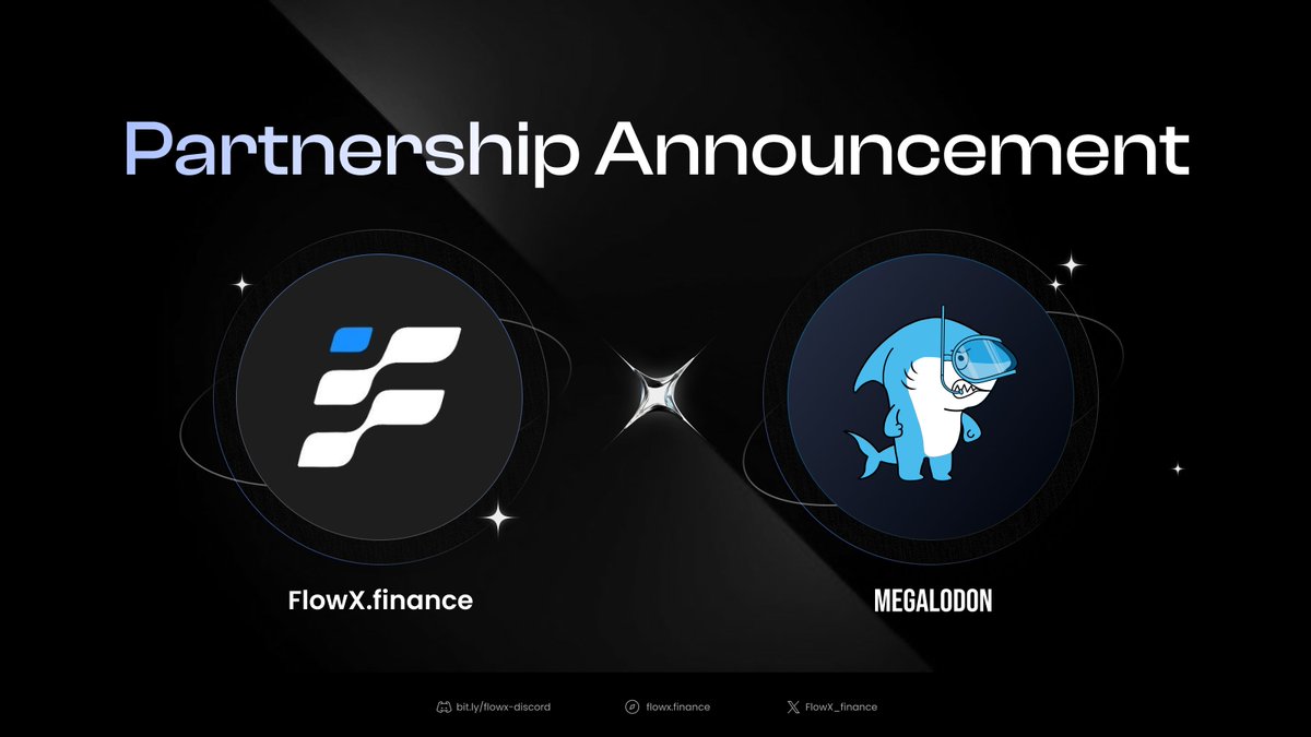 FlowX_finance's tweet image. Partnership Announcement: FlowX 🤝 @meg_dex
FlowX Aggregator is now integrated into Megalodon’s Lending Agent, a strategic assistant for your "supply" operations, optimizing your returns (APRs).
With this integration:
✅ Swap assets right inside the Lending Agent interface,…