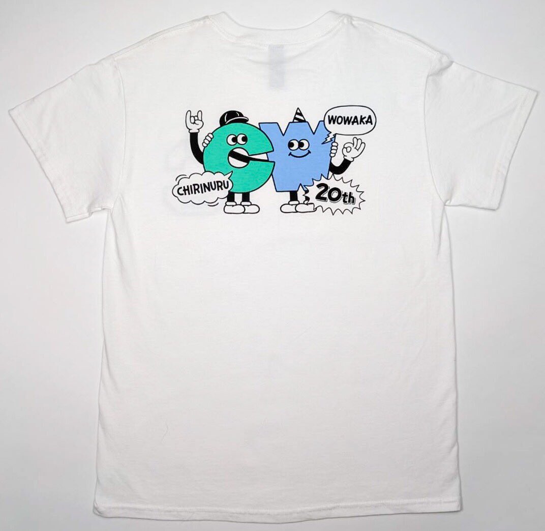 公式通販に新しいグッズ追加🛒】 「20th AnniversaryTシャツ」 ￥4000