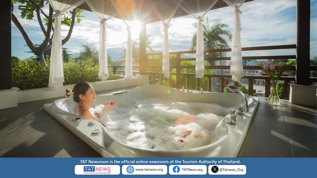 Tatnews_Org's tweet image. 🌿🧘♂️ Find peace in Chiang Mai!
Wellness, nature & relaxation await in Thailand’s northern gem. 🇹🇭💚
👉 tatnews.org/2025/07/go-nor…
#Thailand #TATNews #ThaiTravelNews #ChiangMai #WellnessThailand #HealingTravel #AmazingThailand