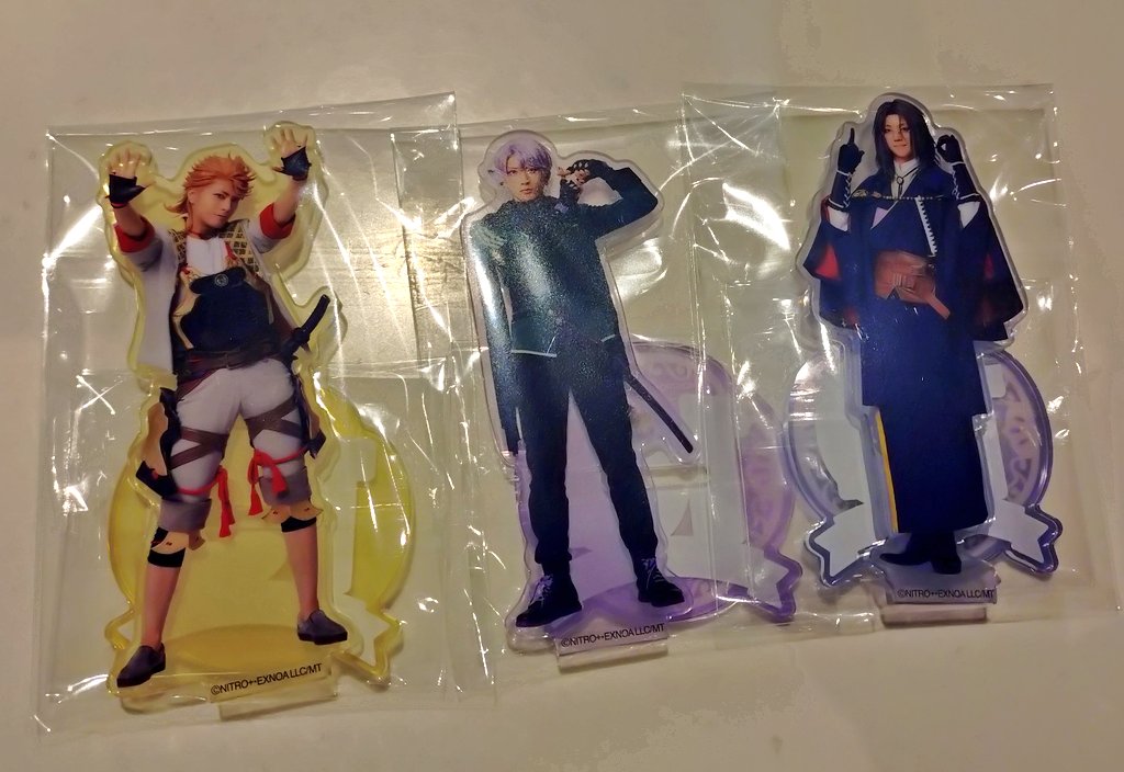 交換　譲渡　ミュージカル刀剣乱舞　刀ミュ　ランダム　十周年　祝賀祭　目出度歌誉花舞　アクスタ

譲】画像

求】石切丸/鶴丸/長義/後家
または定価(+送料)

長谷部・大般若・五月雨は交換優先
譲渡は他キャラ2点含めて
14時までシブツタ2Fスタバにおります。