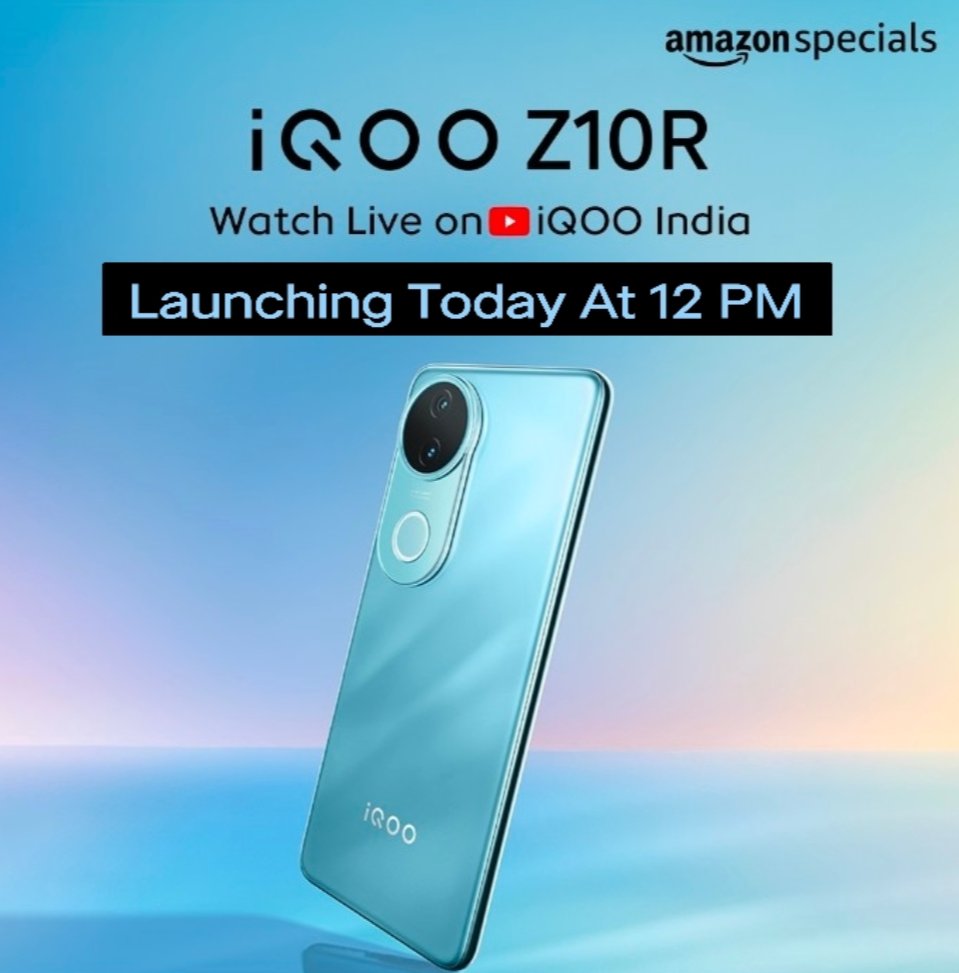 Arjun_Bns's tweet image. Few Hours to go for the Ultimate #iQOOZ10R launch  #FullyLoadedfor4KVlogging 

Catch the live action 👇
youtube.com/live/jlZb2UATu…