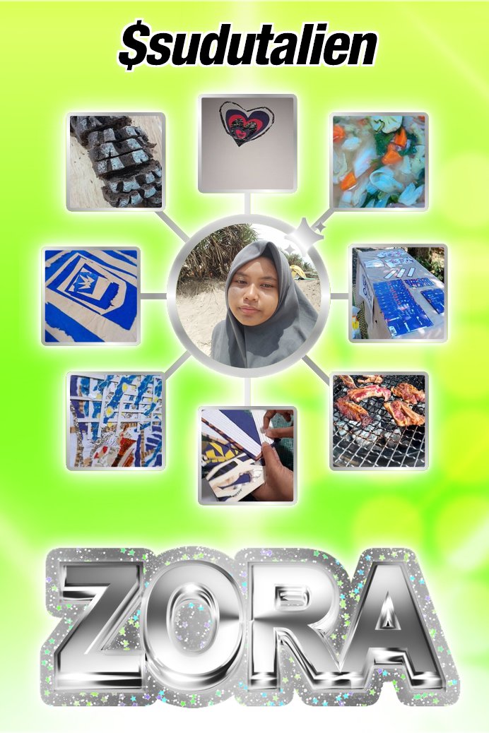 sudutalien's tweet image. 🟣combo purple and yellow 🟡
Welcome to cooking and collage 🥗✂️ on @zora
> Boil the white-yellow for 8 mins and cut it
> Thinly slice the purple and fry it
🔗zora.co/@sudutalien