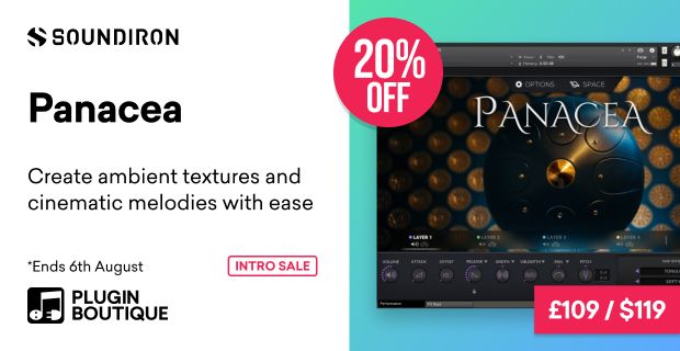 PIBJapan's tweet image. 【Soundiron Panacea Intro Sale】
セール期間:8月6日まで
割引率:20%OFF
Soundiron Panacea: 魅惑的な倍音と神秘的な響きの世界へ!
魅惑的な倍音、温かい音色、そして神秘的な共鳴の世界へと足を踏み入れましょう。
Panacea…