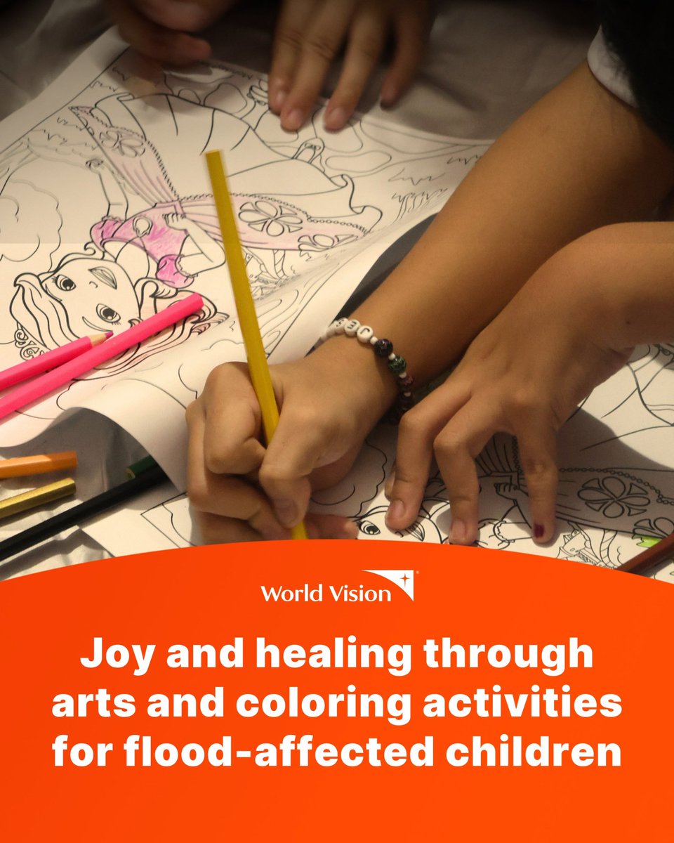 worldvisionph's tweet photo. (1) #WorldVisionPH sets up Child-Friendly Spaces in evacuation areas—when time and space permits—to help children emotionally recover after emergencies.
Support our relief efforts. ⬇️
https://t.co/eOf4n8cii0
#EmergencyResponse #ChildFriendlySpace #HopeInAction #MakeHopeReal https://t.co/c7BY7Xaqz6