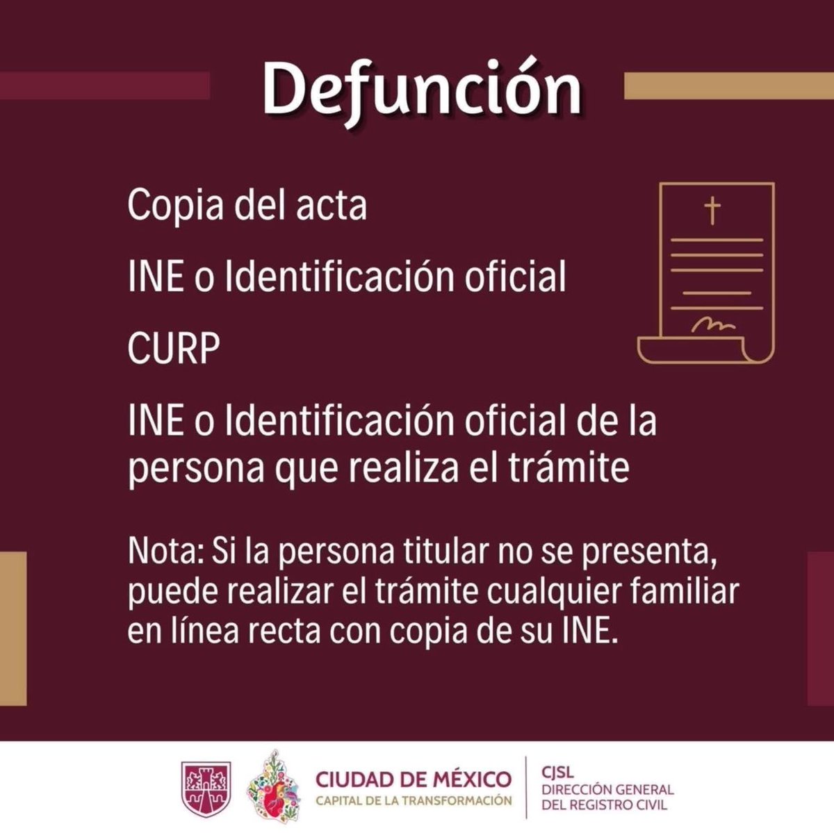 Los reyes del humor involuntario lo volvieron a hacer... 

(Ya hice mi cita para ir personalmente por mi acta. 
¡Para qué molestar a mis familiares!)